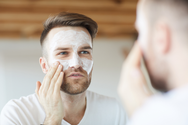 How Men Use Facial Masks for Young Looking Skin